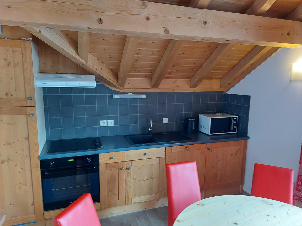 CUISINE - APPARTEMENT FERMES DE L'ARCHAZ B211 - ARCHAZ - VALLOIRE RESERVATIONS