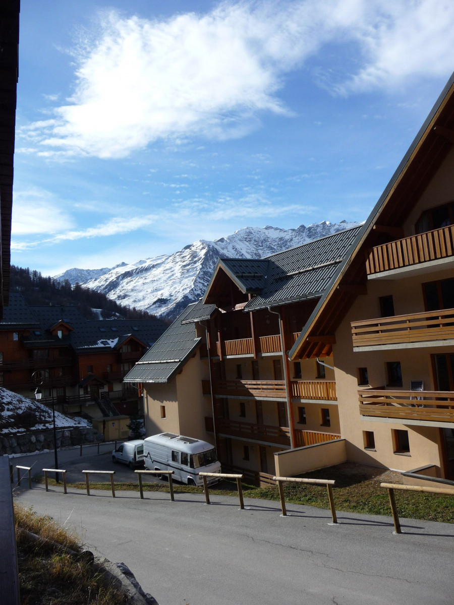 VUE EXTERIEUR - APPARTEMENT - CHALETS DE LA VALLEE D'OR - ANCOLIE N° 002- VALLOIRE CENTRE