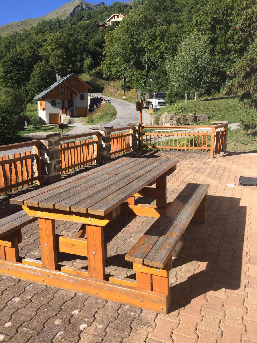 TERRASSE - APPARTEMENT LES CAQUELONS RDC - VALLOIRE MOULIN BENJAMIN