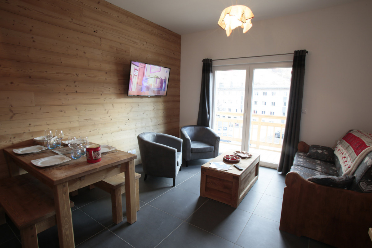 SALON - APPARTEMENT CHALET GRAND GALIBIER N°4- VALLOIRE LES VERNEYS