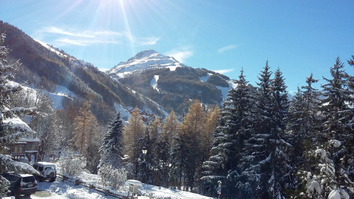 VUE HIVER - CHALET EPINETTE - VALLOIRE  LES CHOSEAUX