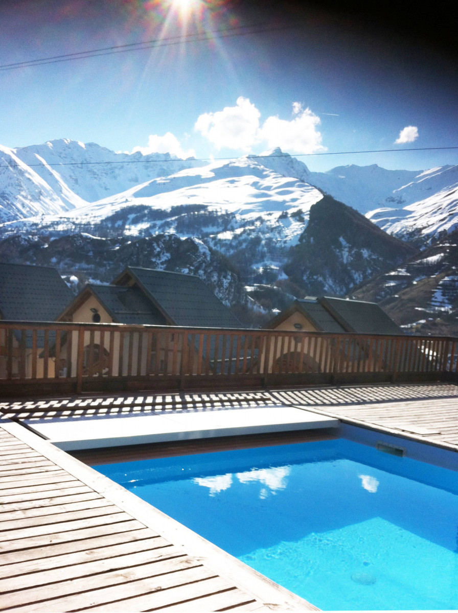 PISCINE - APPARTEMENT CHALETS DE LA VALLEE D'OR CAMPANULE 201 - LES CHARBONNIERES VALLOIRE