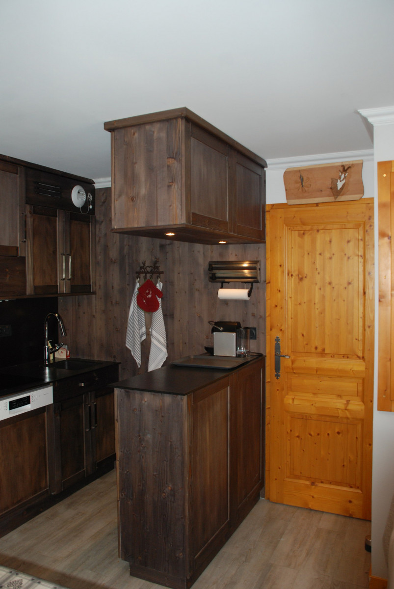 CUISINE- APPARTEMENT CHALETS DE LA VALLEE D'OR EDELWEISS 101 - LES CHARBONNIERES VALLOIRE