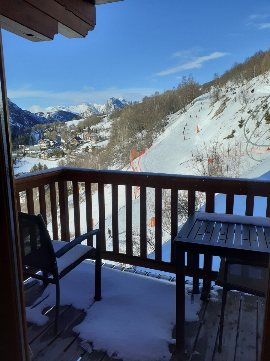 BALCON - APPARTEMENT CHALETS DE LA VALLEE D'OR EDELWEISS 210 - LES CHARBONNIERES VALLOIRE