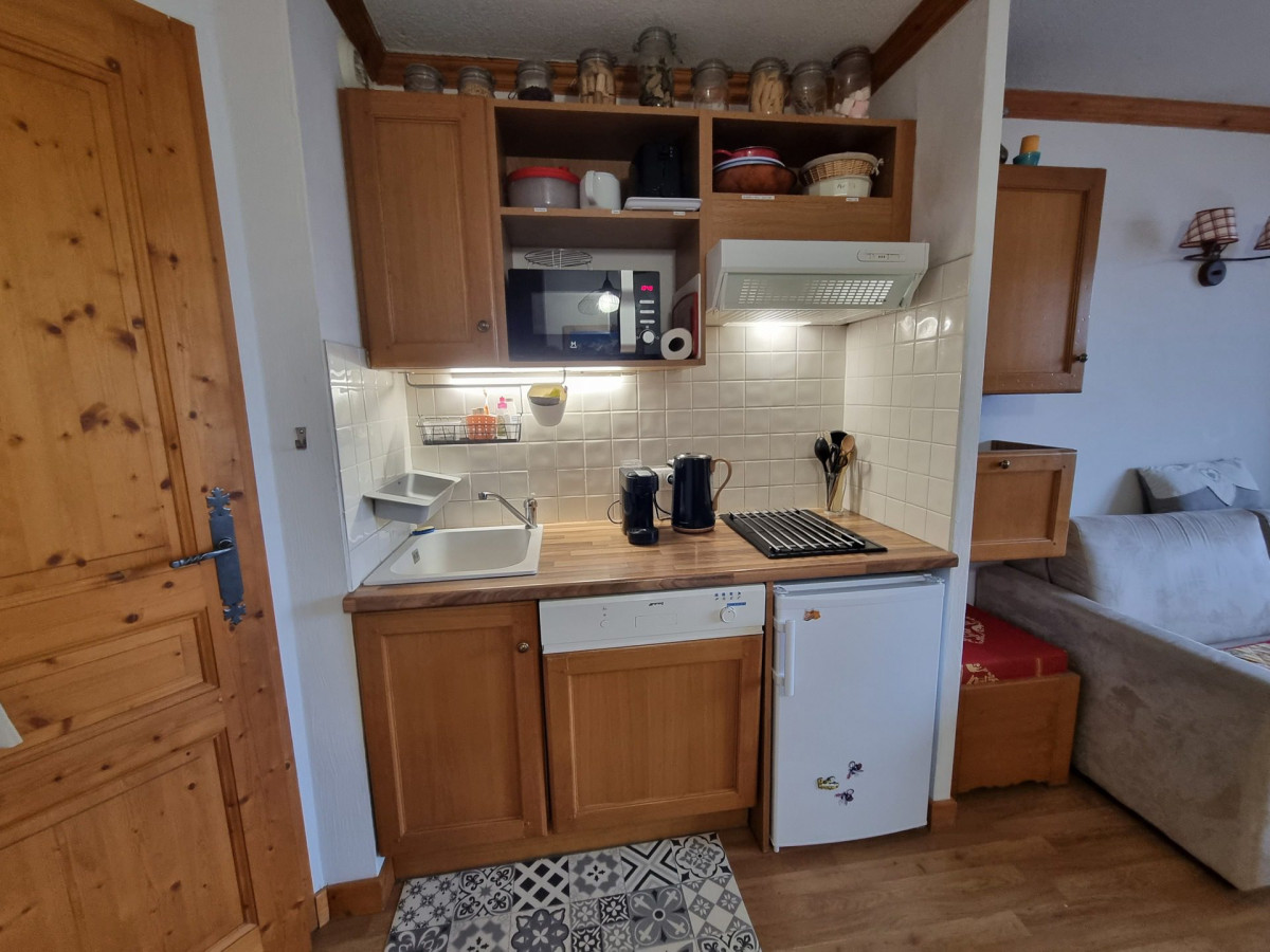 CUISINE - APPARTEMENT CHALETS DE LA VALLEE D'OR EDELWEISS 207 - CHARBONNIERES VALLOIRE