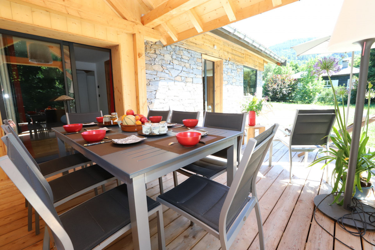 TERRASSE - CHALET ALPETTE - VALLOIRE