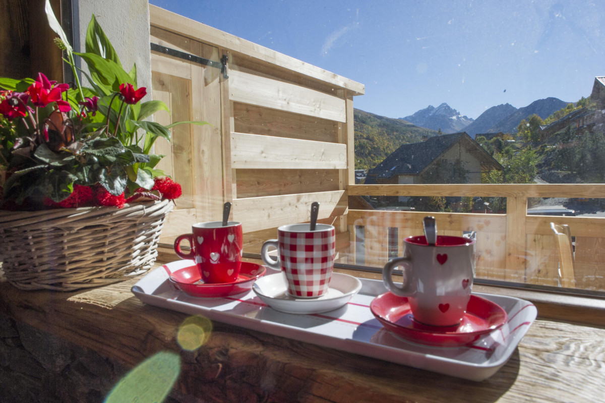 TERRASSE - APPARTEMENT LA ROSE DES VENTS 2 CRET ROND - VALLOIRE LE SERROZ