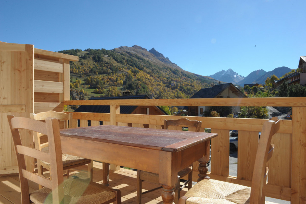 TERRASSE - APPARTEMENT LA ROSE DES VENTS 2 CRET ROND - VALLOIRE LE SERROZ