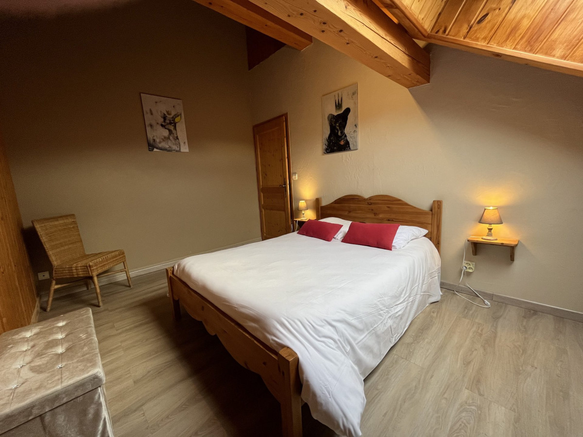 CHAMBRE  - APPARTEMENT LE PARPAILLON - VALLOIRE LES VERNEYS