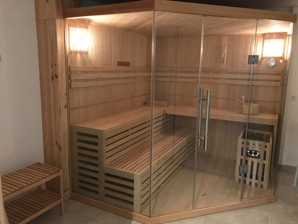 SAUNA  - LES BALCONS DE PIERRE POMME APPARTEMENT 1 RDC - VALLOIRE LES VERNEYS