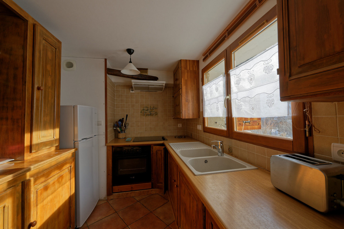 CUISINE - MAISON NOTRE NID APPARTEMENT LES GENTIANES - VALLOIRE La Borgé