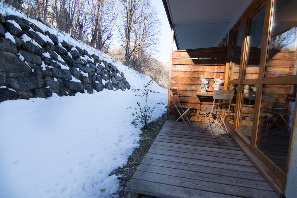 TERRASSE - APPARTEMENT CHALETS GALIBIER 2 N° 304 - MOULIN BENJAMIN - VALLOIRE