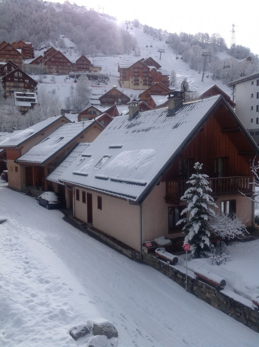 VUE HIVER- STUDIO MEZZANINE  BERGERS 109 - VALLOIRE CENTRE 