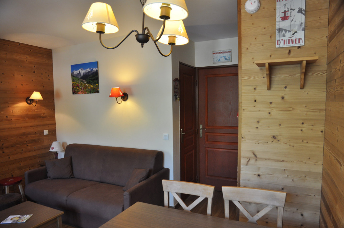 SALON - LES CHALETS VALORIA APPARTEMENT BAUXIT22 - VALLOIRE LES CHARBONNIERES