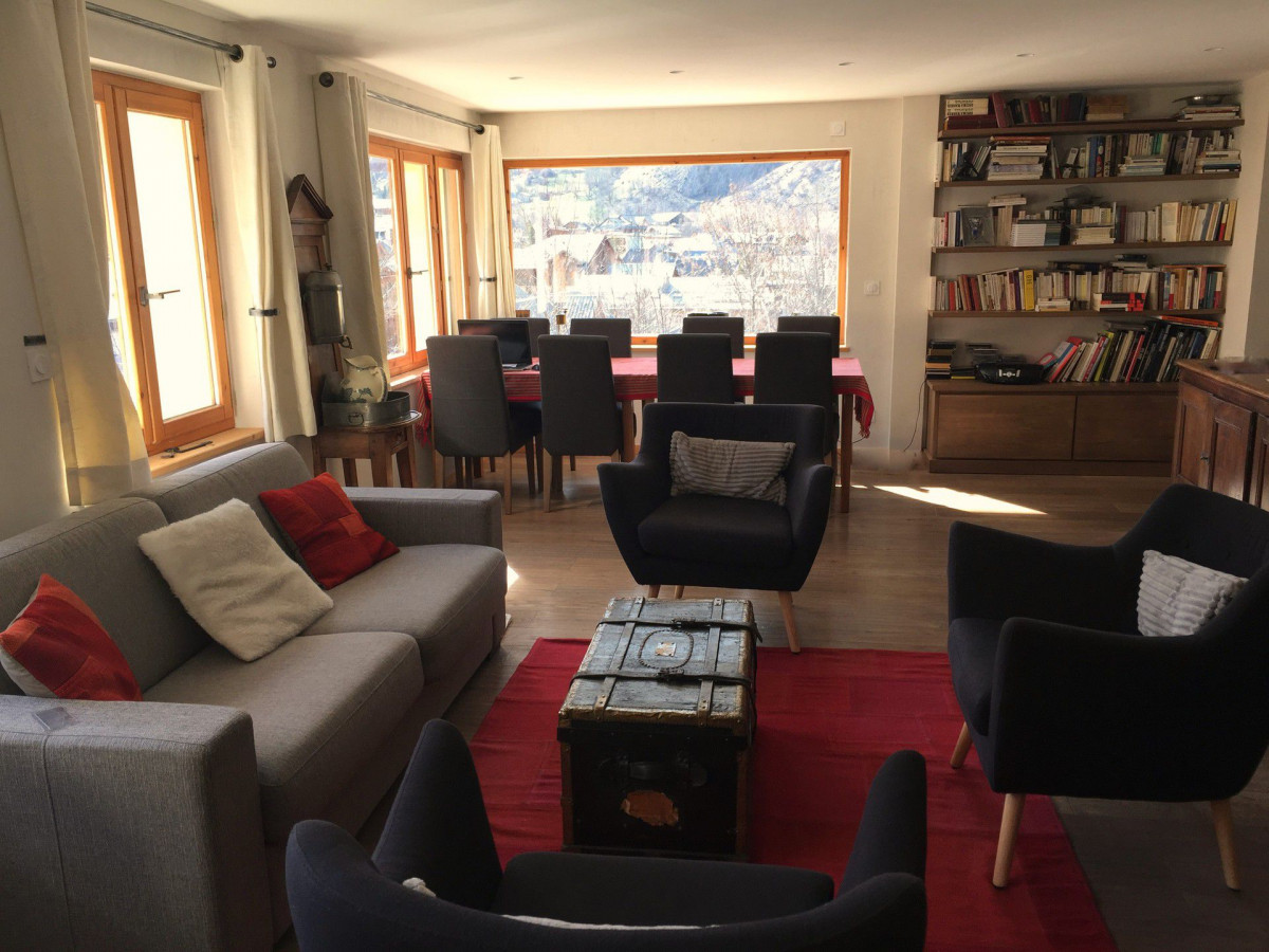 SALON - APPARTEMENT LES CERCES - VALLOIRE CENTRE