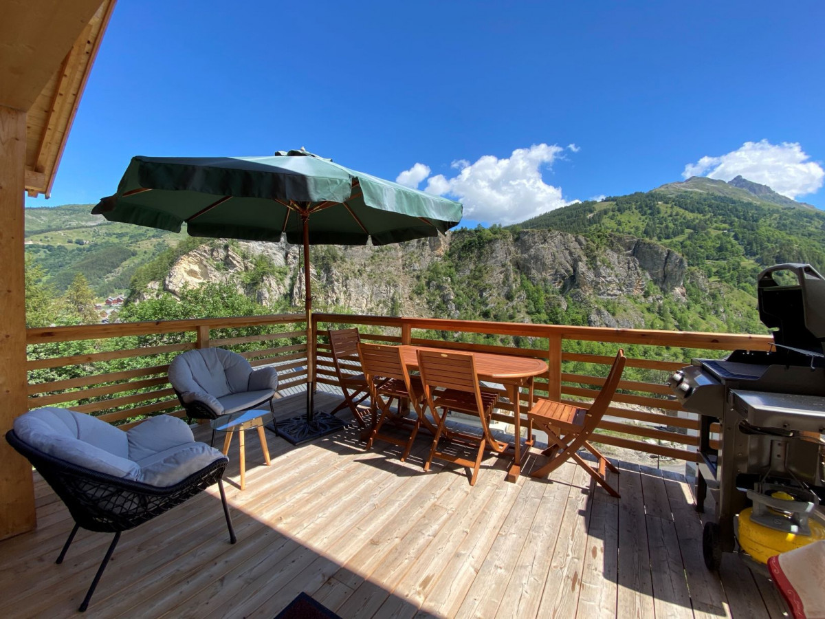 TERRASSE - CHALET SANMAR - VALLOIRE LE CRET DU SERROZ VALLOIRE