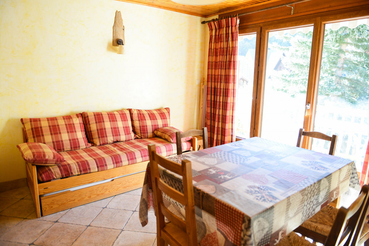 SEJOUR/SALON  - APPARTEMENT CHARDONNETS 05 - VALLOIRE CENTRE - VALLOIRE RESERVATIONS