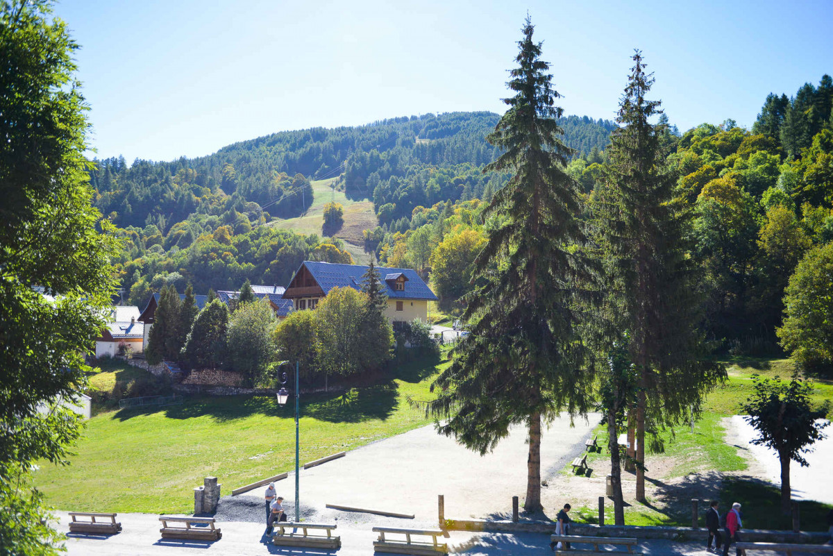 VUE BALCON - APPARTEMENT LES CRETES 123 - VALLOIRE CENTRE