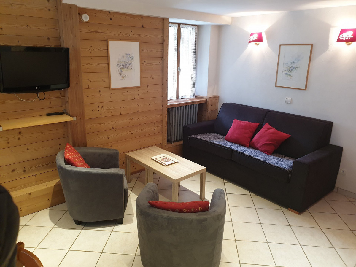 SALON -  APPARTEMENT MAGNIN 8 - VALLOIRE CENTRE - VALLOIRE RESERVATIONS