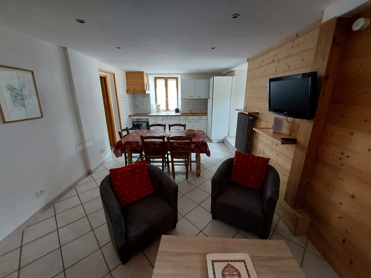 SALON -  APPARTEMENT MAGNIN 8 - VALLOIRE CENTRE - VALLOIRE RESERVATIONS