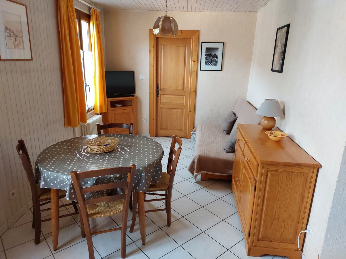 SALON -  APPARTEMENT MAGNIN 6 - VALLOIRE CENTRE - VALLOIRE RESERVATIONS