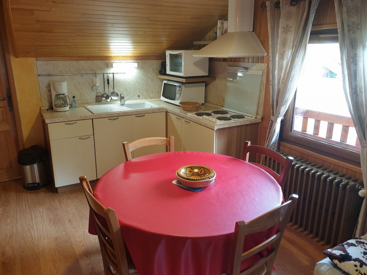 CUISINE -  APPARTEMENT MAGNIN 7 - VALLOIRE CENTRE