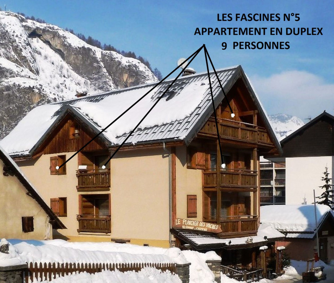 APPARTEMENT FASCINES 5 - VALLOIRE CENTRE