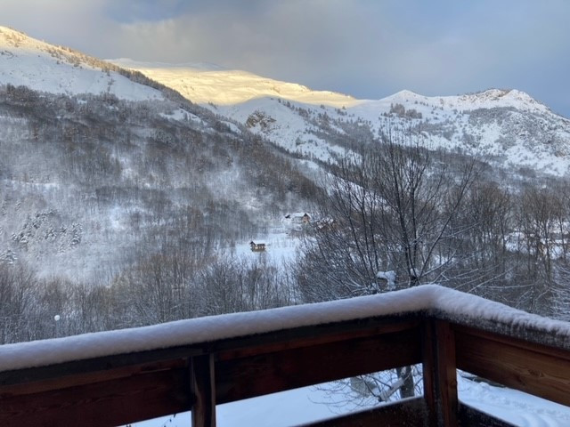 VUE DU BALCON - HAMEAU DE VALLOIRE APPARTEMENT 204 - VALLOIRE LES CHOSEAUX