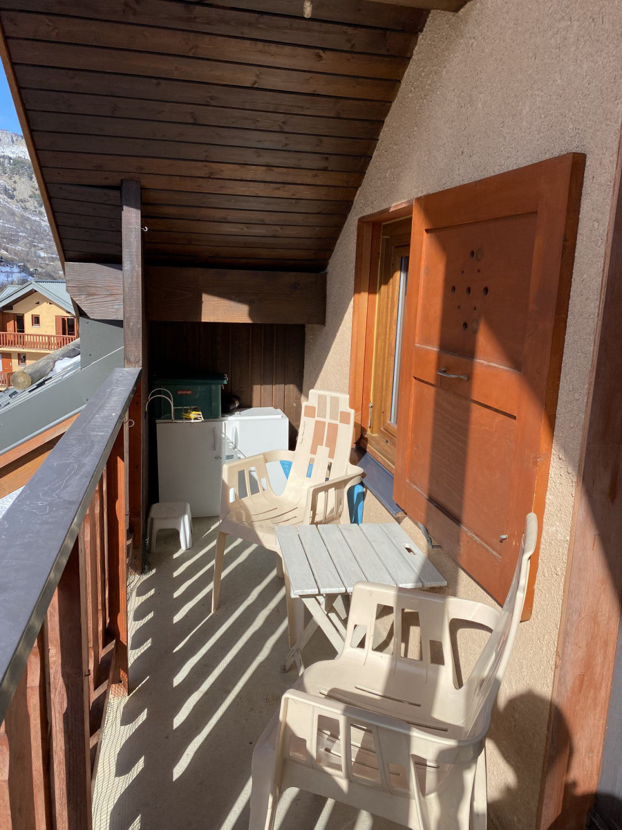 BALCON - APPARTEMENT BETELGEUSE 91 - VALLOIRE CENTRE LE CLOS DES ETOILES