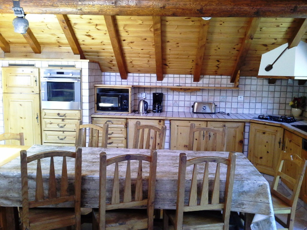 CUISINE - APPARTEMENT LES LUPINS CHALET LES ANCOLIES - VALLOIRE LES CLOTS