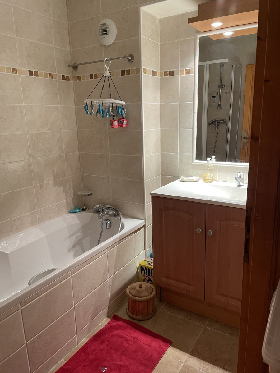 SALLE DE BAIN - APPARTEMENT GRAND VY A202 - GRAND VY VALLOIRE 