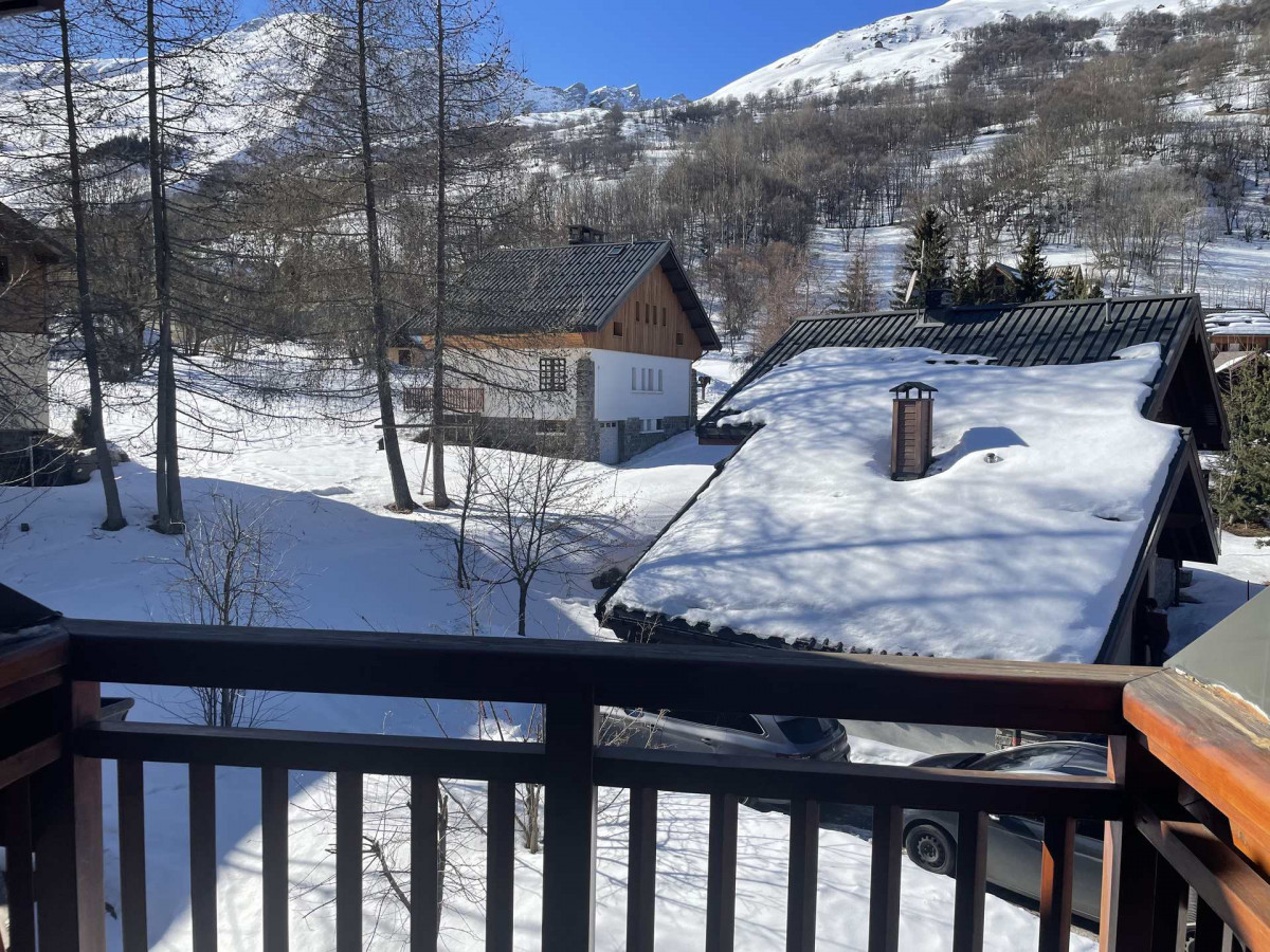 VUE BALCON- APPARTEMENT GRAND VY A202 - GRAND VY VALLOIRE 