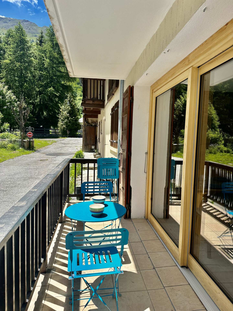 BALCON - APPARTEMENT SABOTS DE VENUS N°2 - LES VERNEYS - VALLOIRE RESERVATIONS