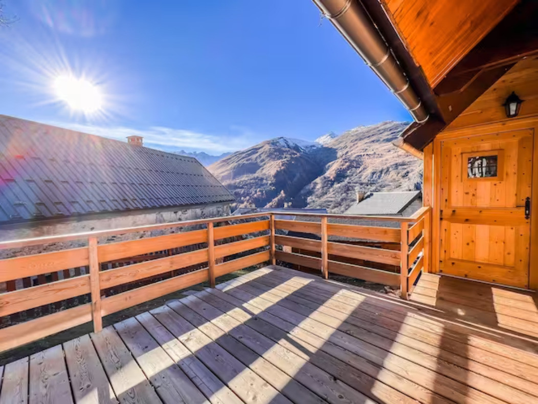 TERRASSE  - CHALET AU COL DE VALLOIRE - LE COL VALLOIRE