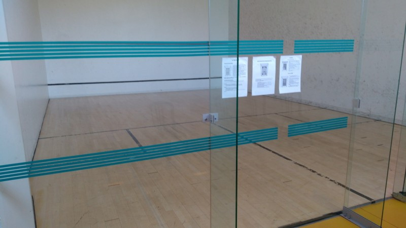 SALLE DE SQUASH - HAMEAU DE VALLOIRE 211 - LES CHOSEAUX VILLE