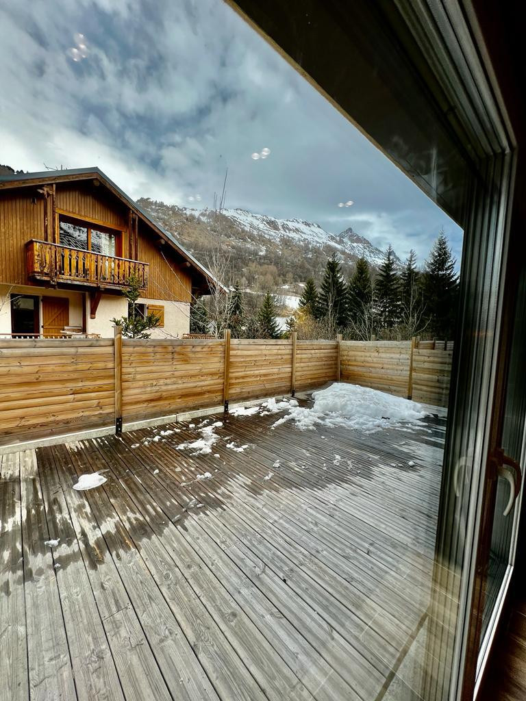 TERRASSE - APPARTEMENT BALCONS DE PIERRE POMME 5  - VALLOIRE LES VERNEYS