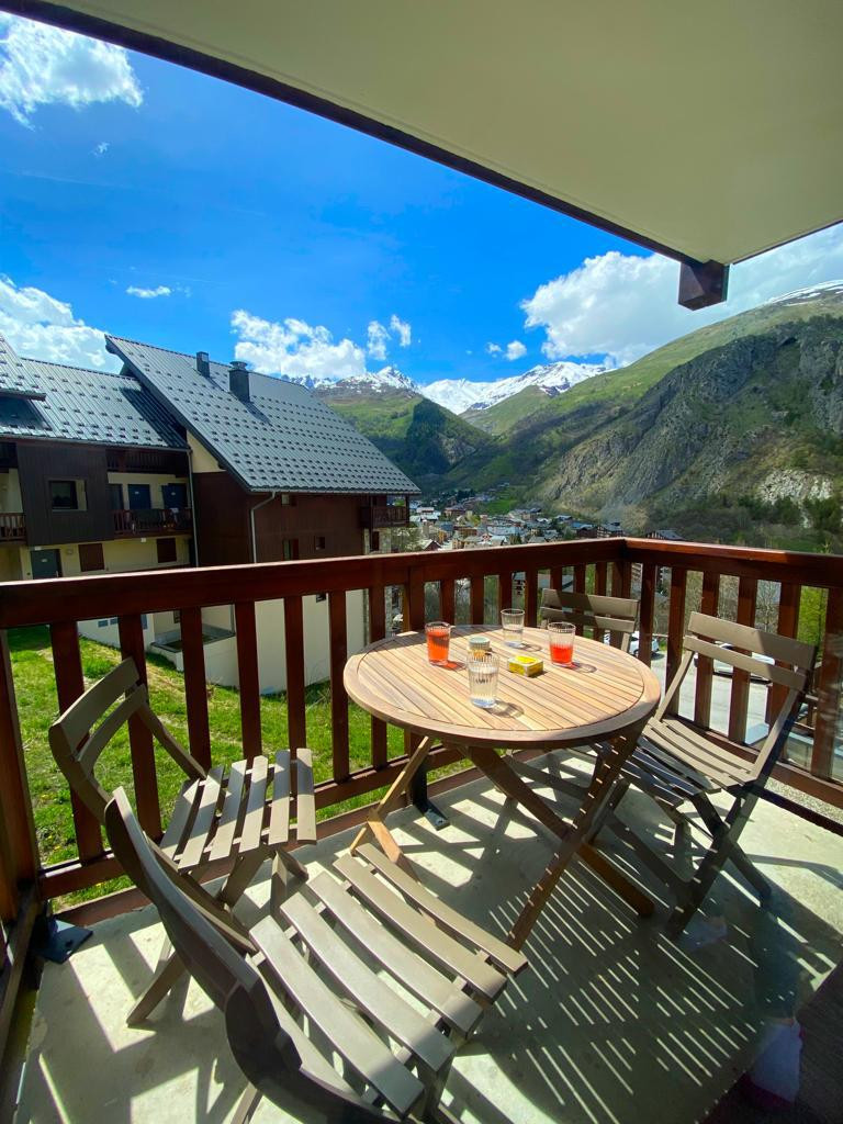 VUE BALCON - APPARTEMENT 2 PIECES LES VALMONTS BRUNELLE 23 - LES CHARBONNIERES VALLOIRE - VALLOIRE RESERVATIONS