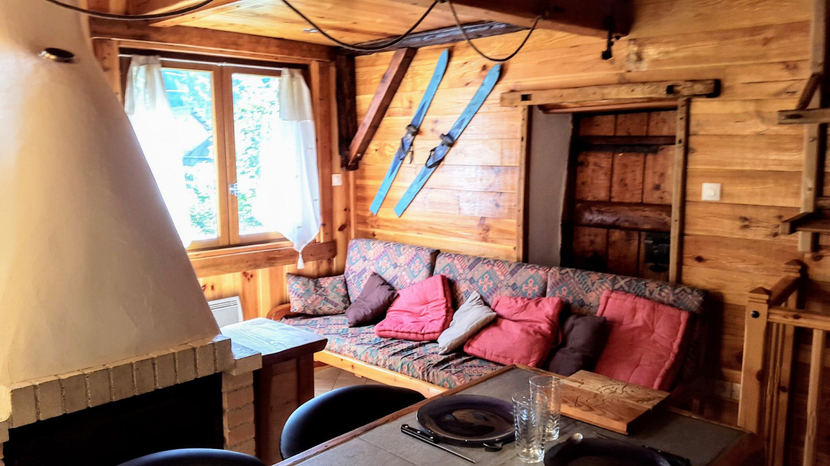 SALON - CHALET LE TAUHARA - VALLOIRE LES CLOTS -  VALLOIRE RESERVATIONS