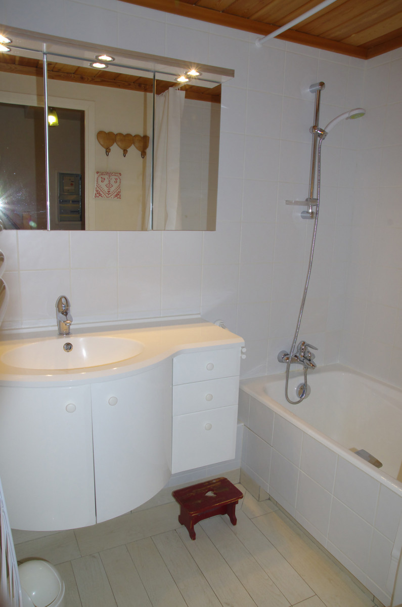 SALLE DE BAIN - APPARTEMENT LE PRAZ 24 - VALLOIRE CENTRE