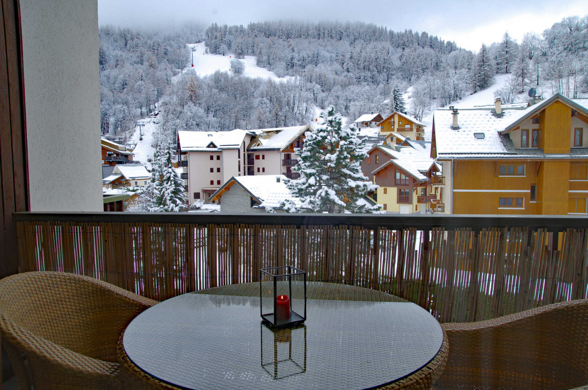 BALCON- APPARTEMENT LE PRAZ 24 - VALLOIRE CENTRE