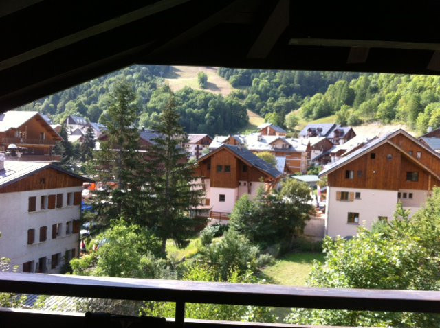 VUE BALCON - APPARTEMENT ROCHER SAINT PIERRE 3A - VALLOIRE CENTRE