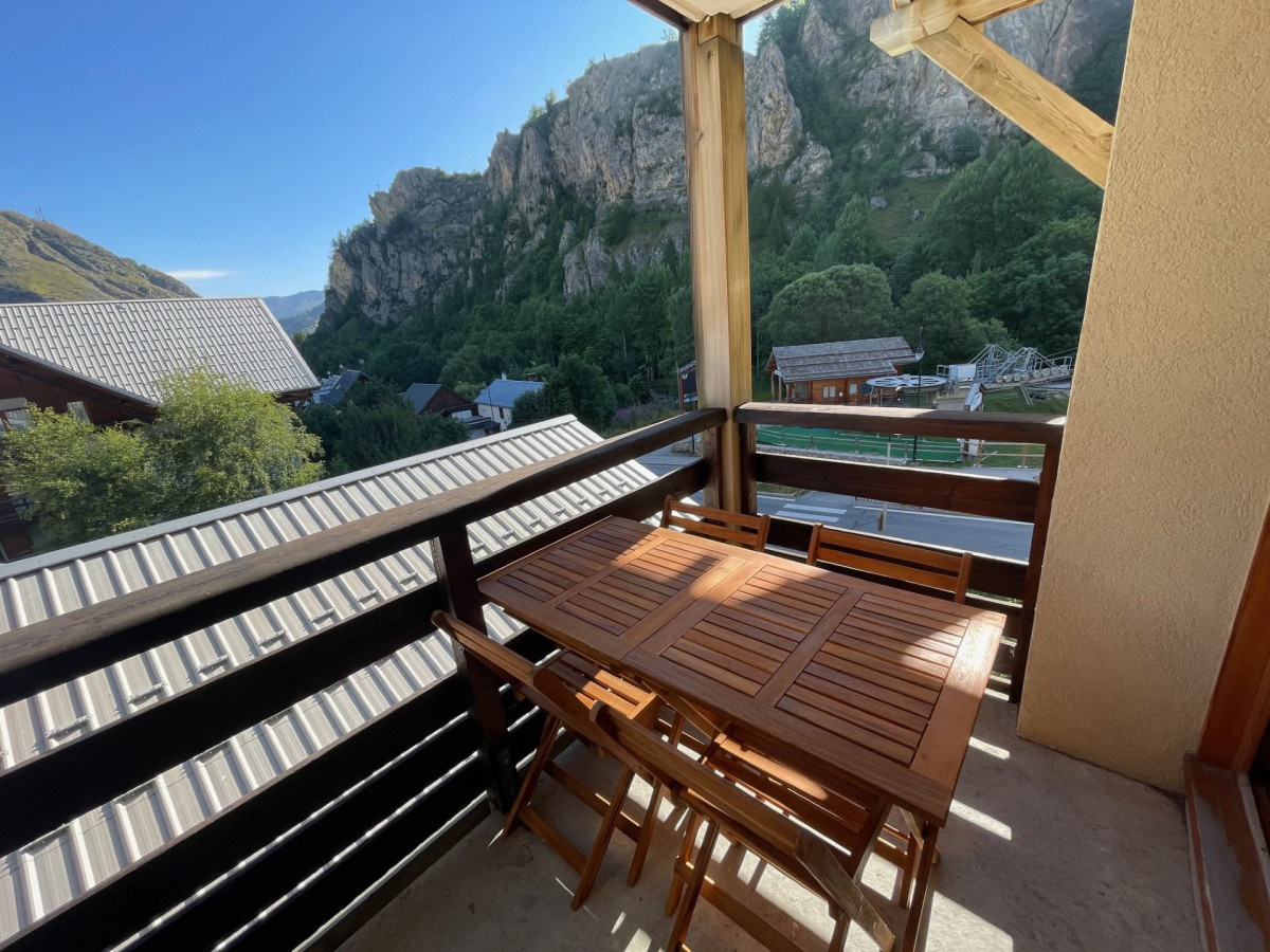 BALCON- APPARTEMENT F27 CHALETS DU GALIBIER 1 - VALLOIRE MOULIN BENJAMIN