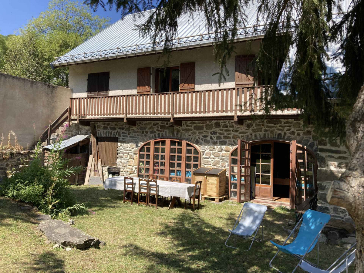 JARDIN ETE - CHALET LA RIVINE - VALLOIRE LA RIVINE