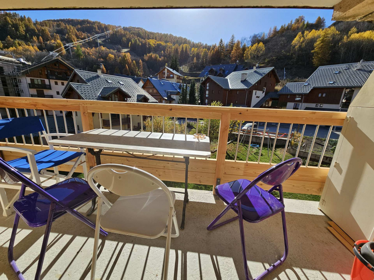 BALCON - APPARTEMENT LES CHARDONNETS B7 - VALLOIRE CENTRE