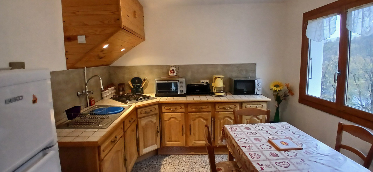 CUISINE- - APPARTEMENT TAM TAM 5 - VALLOIRE LES VERNEYS