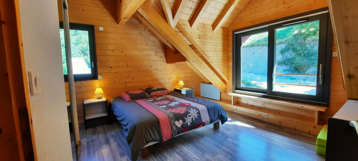 CHAMBRE 2 - CHALET DU ROCHER SUITE 15 - VALLOIRE CENTRE - VALLOIRE RESERVATIONS