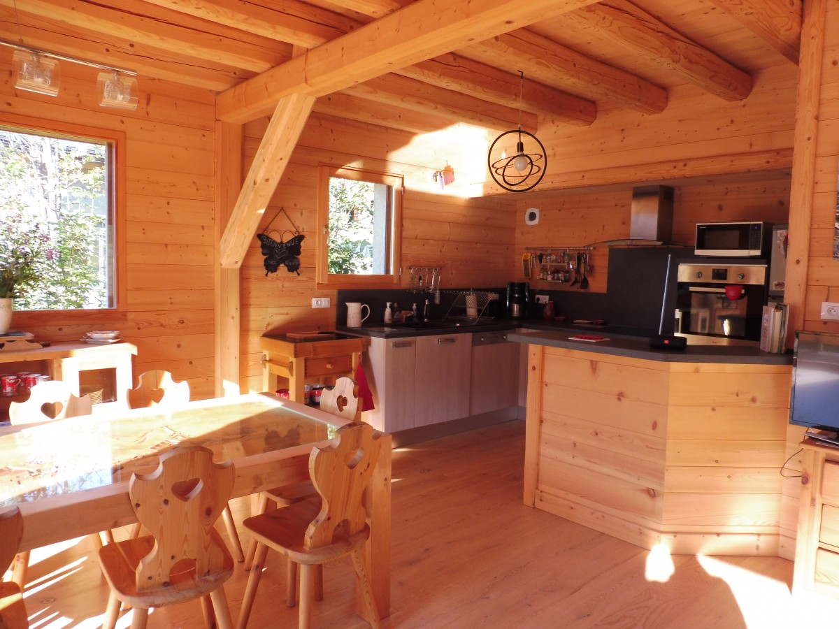 Cuisine- Chalet azuré des orpins - Valloire -Les Granges