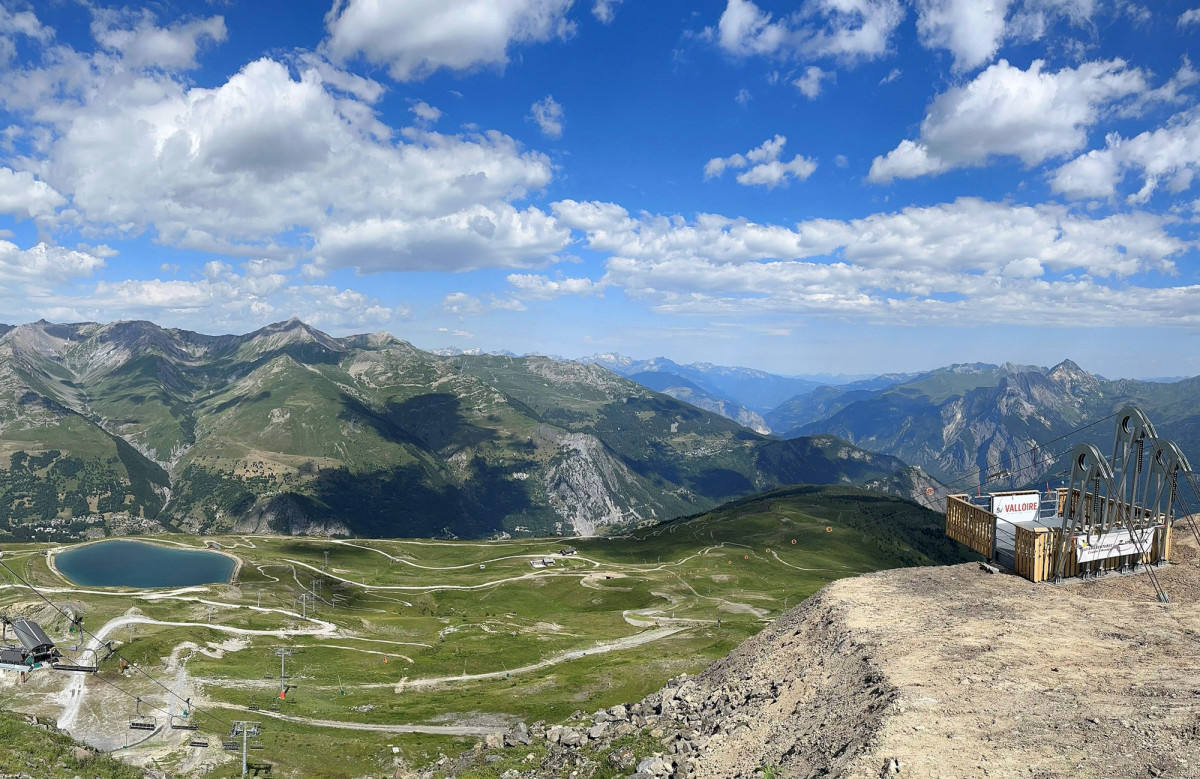 Big zipline in summer  - Valloire Réservations