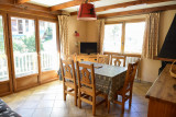 SEJOUR/SALON  - APPARTEMENT LES CHARDONNETS 0A3 - VALLOIRE CENTRE - VALLOIRE RESERVATIONS