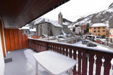 VUE BALCON - APPARTEMENT BON ACCUEIL 12 - VALLOIRE CENTRE